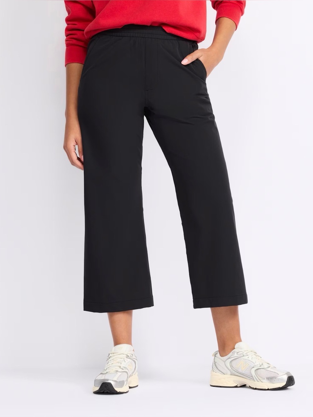 NWT Outdoor Voices Rec Trek Cropped Wide Leg Pant Size XL